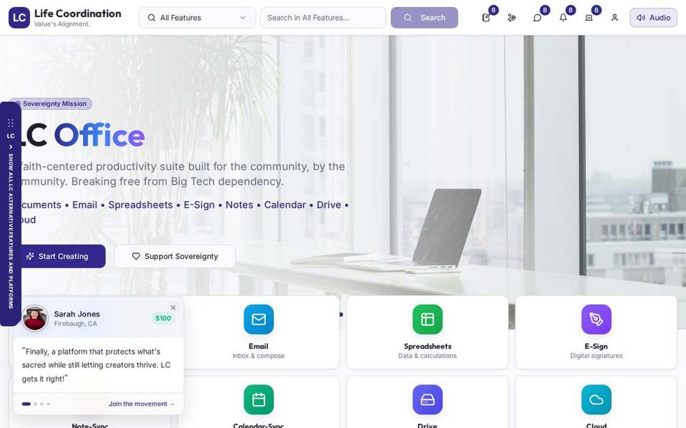 Office preview screen 1